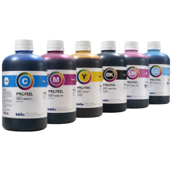 Tinta InkTec PROFEEL E0017 Corante Compatível com Ecotank L800 L805 L850 L1800 L8050 L18050 6 Unidades 500ml