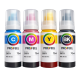 Tinta InkTec PROFEEL E0017 Corante Compatível com Ecotank 4 Unidades de 70ml