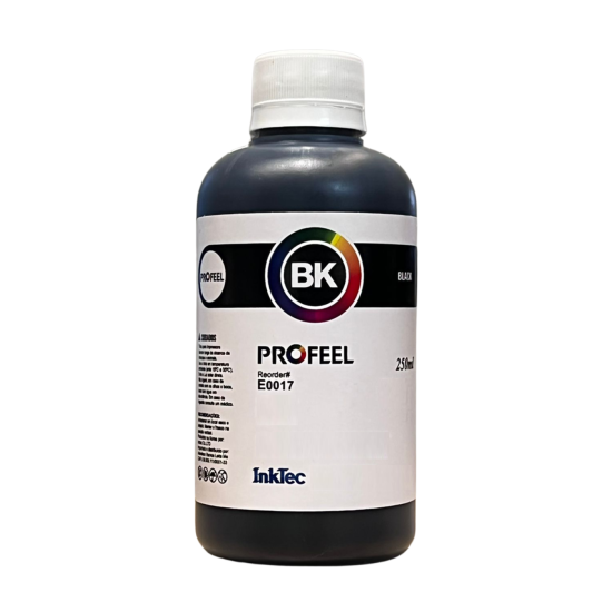 Tinta Pigmentada E0019 Compatível com Linha Workforce InkTec PROFEEL 1 Litro (TESTE WA) Preto Tinta Pigmentada E0019 Compatível com Linha Workforce InkTec PROFEEL 1 Litro (TESTE WA) Preto